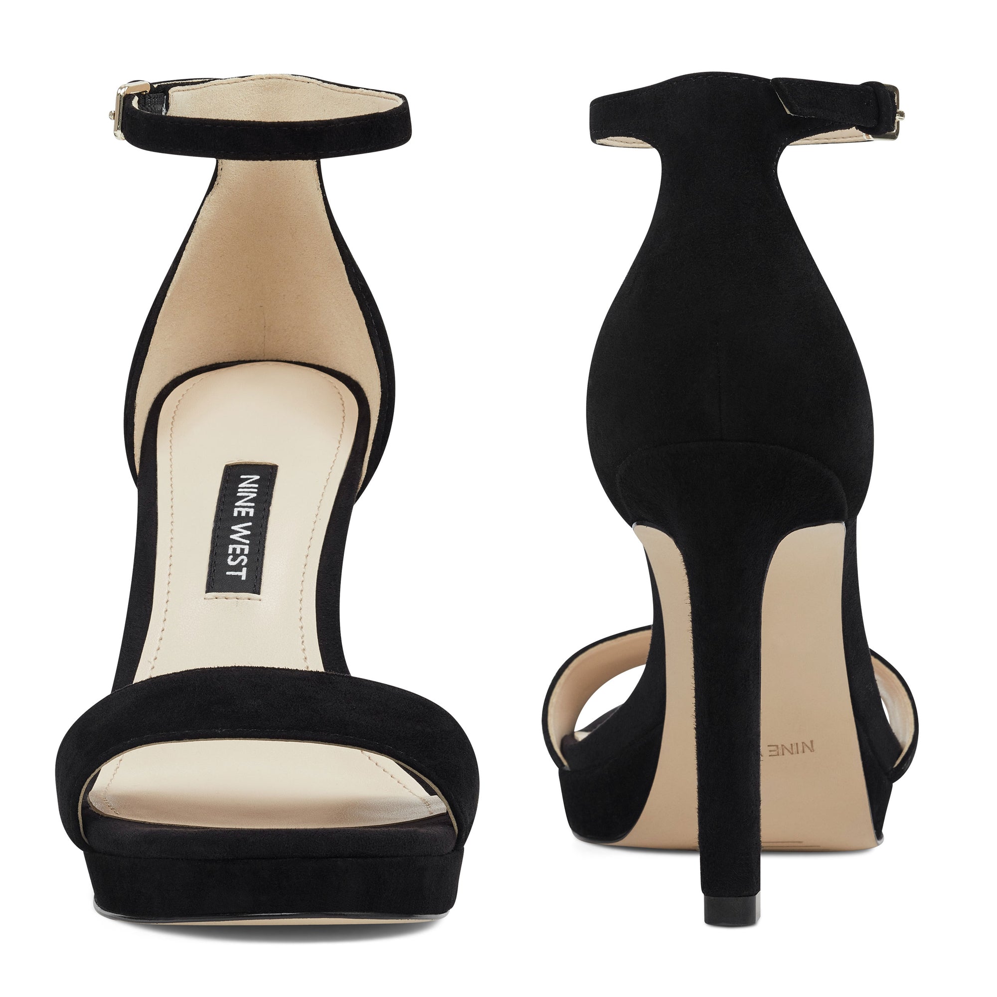 nine west t strap pumps