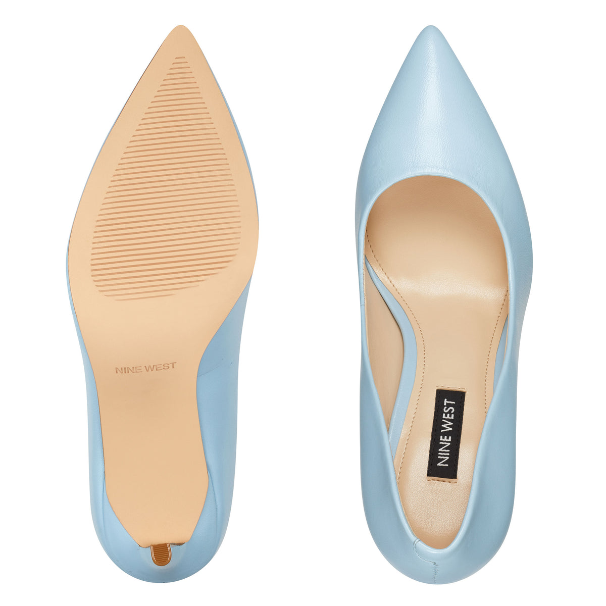 nine west blue pumps