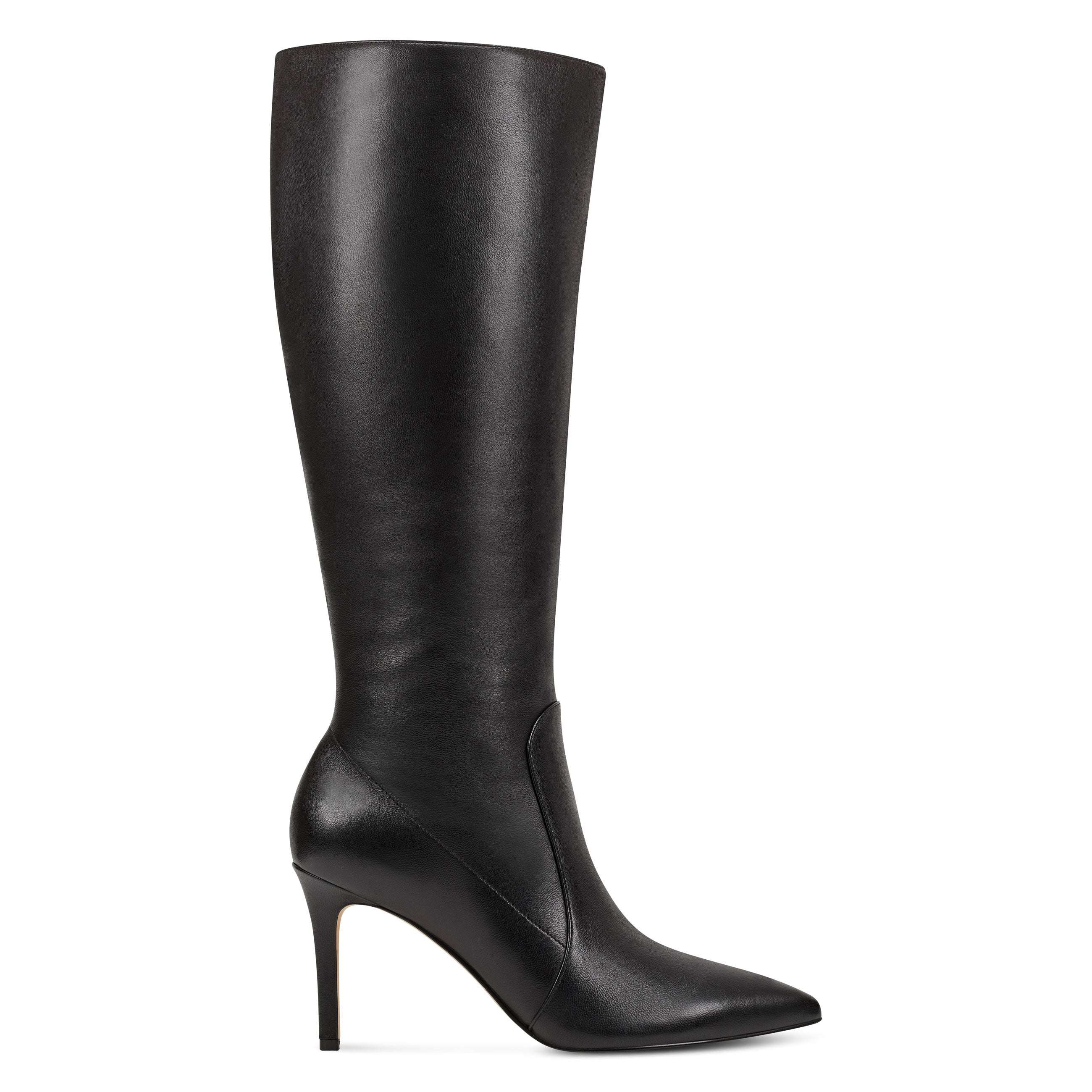 pointed toe wide calf boots