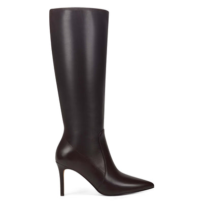 wide calf pointed toe boots