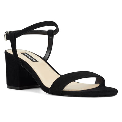 Gloria Block Heel Dress Sandals - Nine West