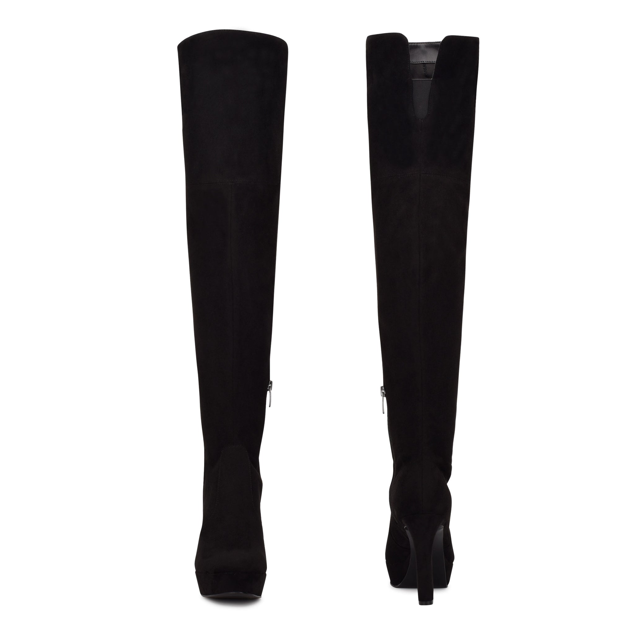 wide calf over the knee platform boots