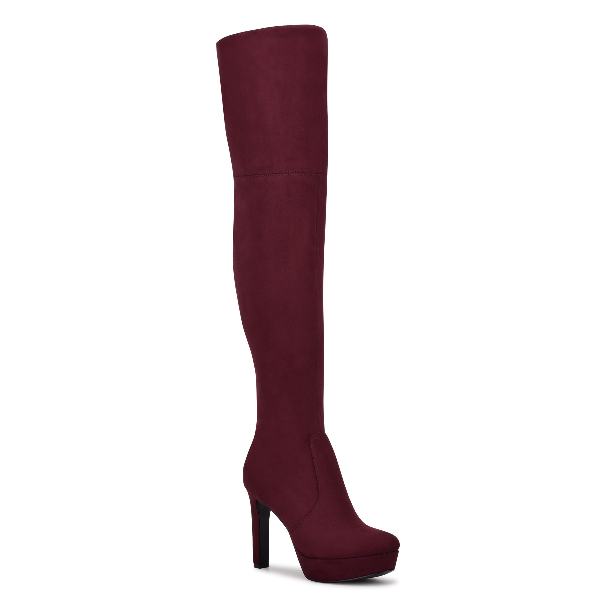 wide calf over the knee platform boots