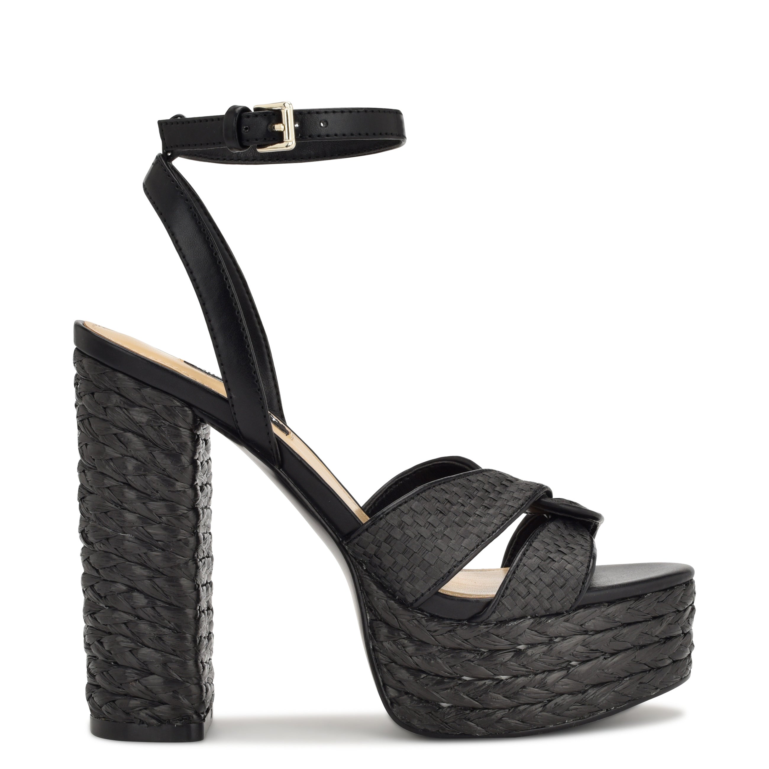 Hayya Woven Platform Sandals