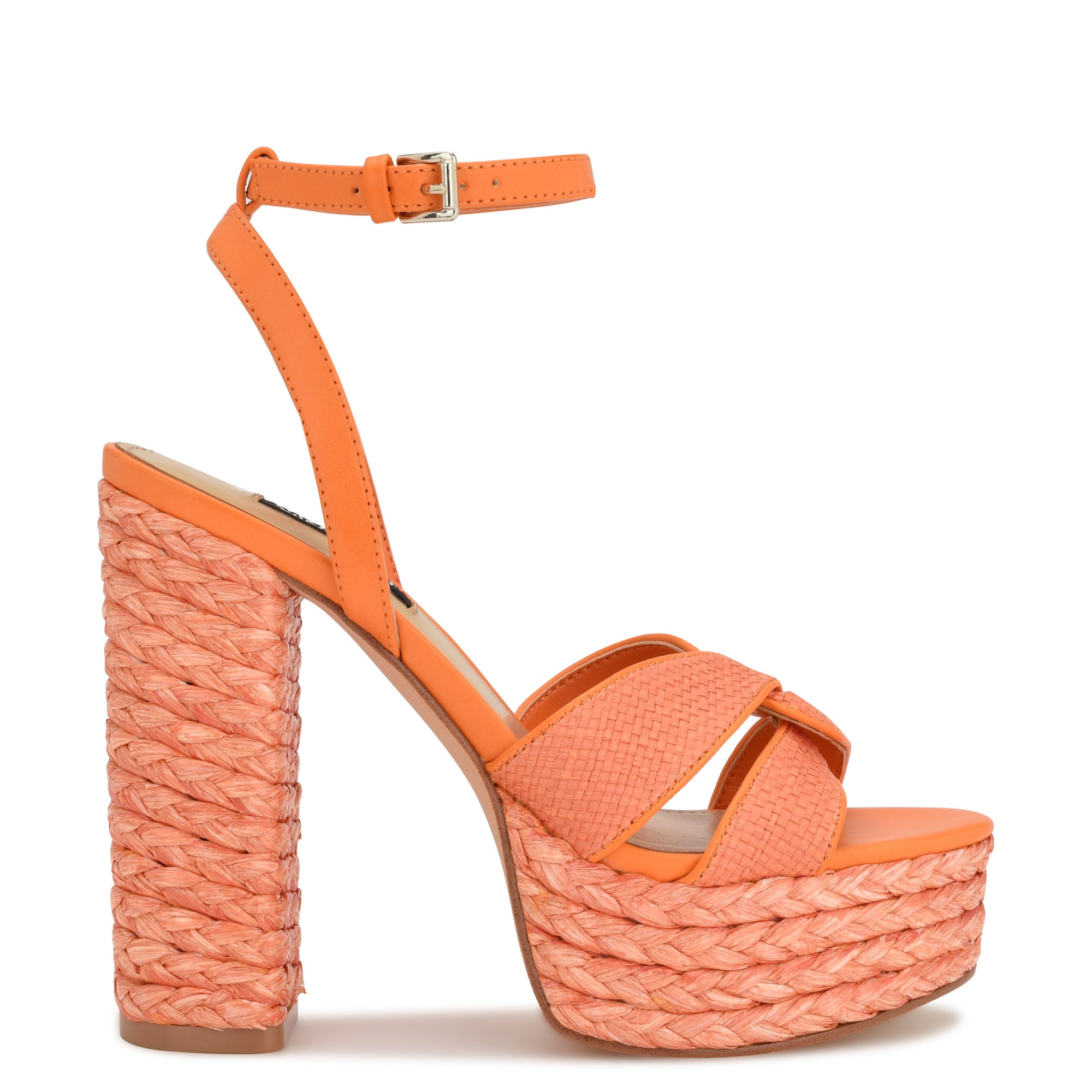 Hayya Woven Platform Sandals - Nine West