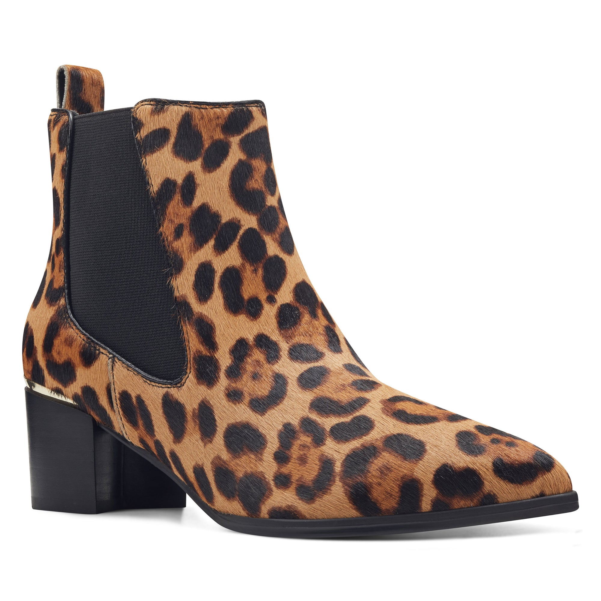 nine west leopard heel shoes
