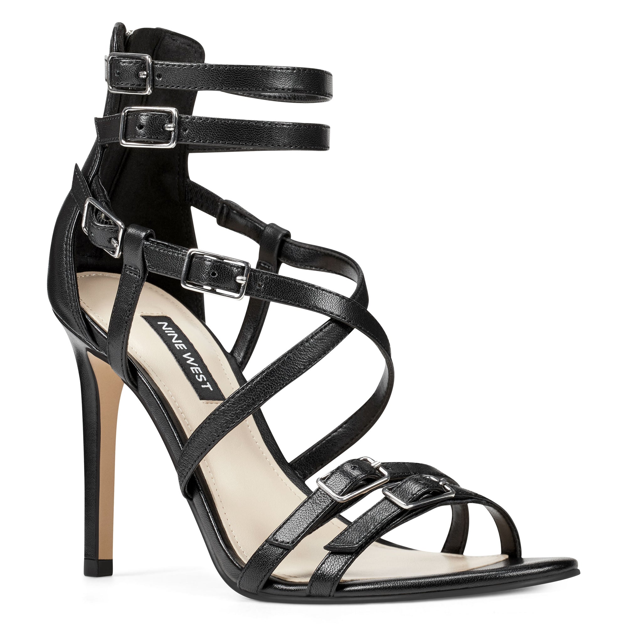 strappy formal heels