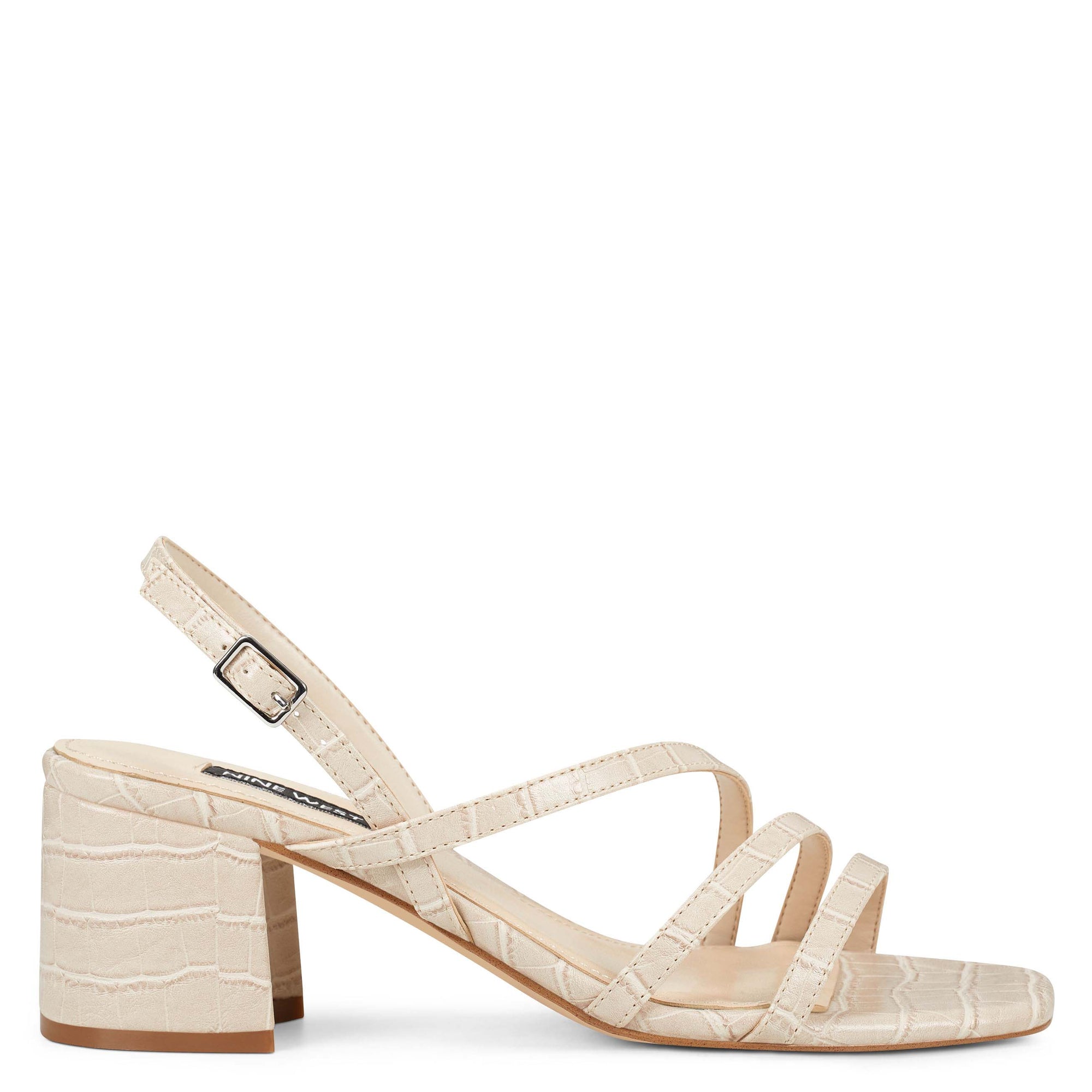 nine west gold sandals