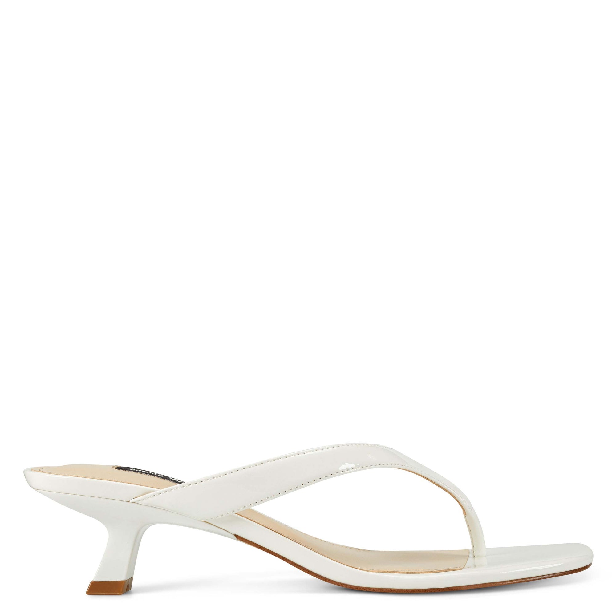 Manold Heeled Thong Sandals - Nine West