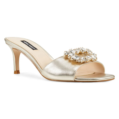 nine west slip on sandals