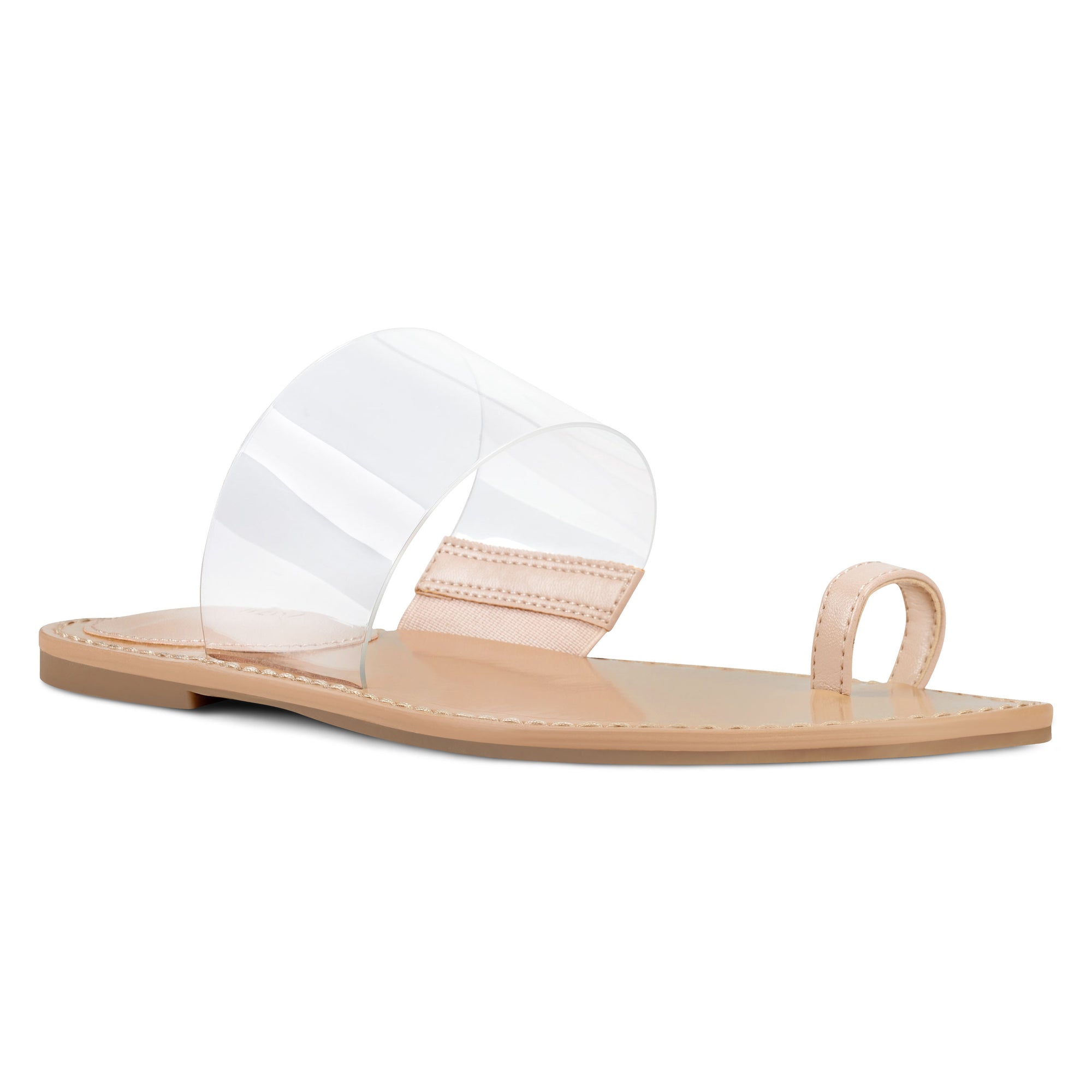 Obrious Flat Slide Sandals - Nine West