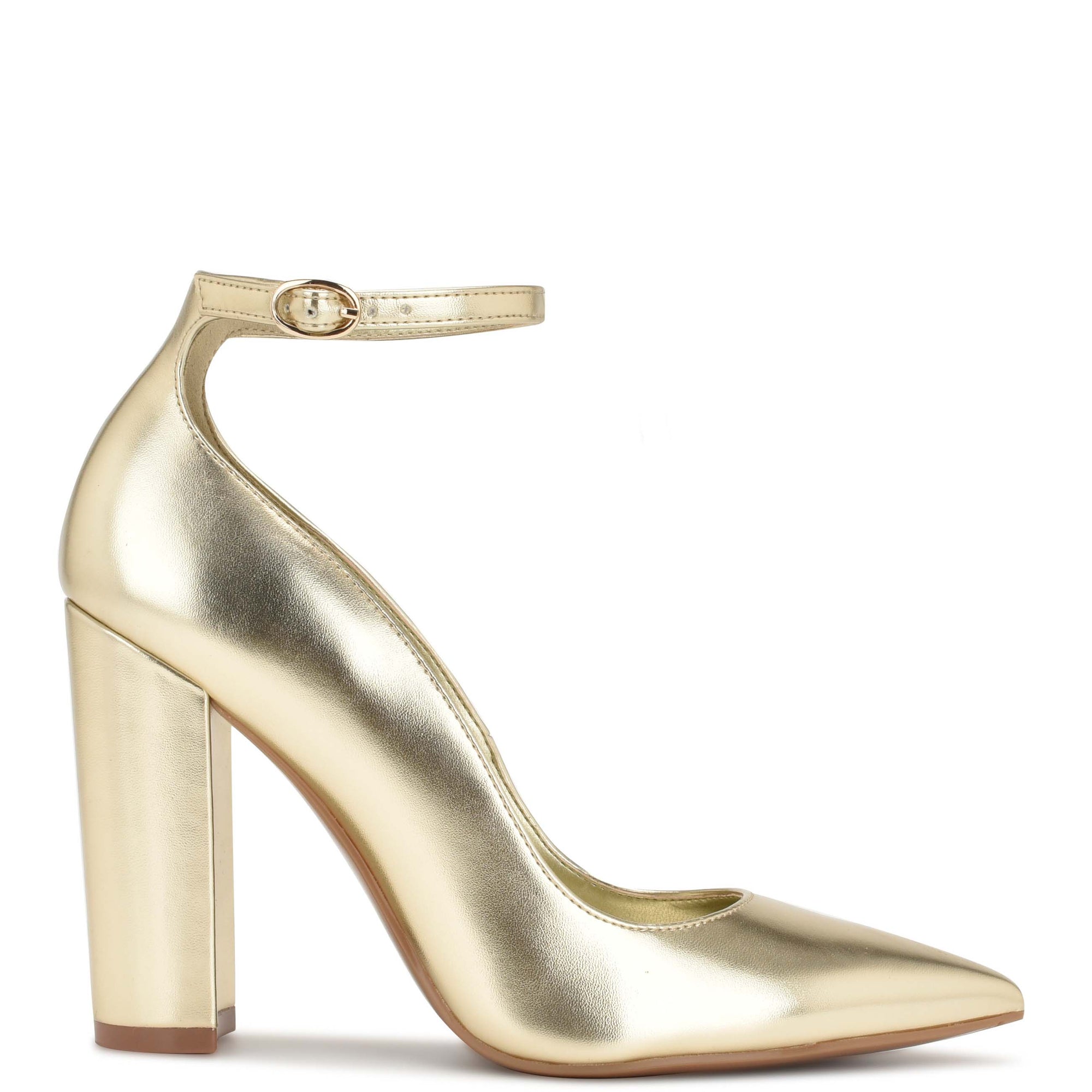 Plaza Ankle Strap Pumps - Nine West