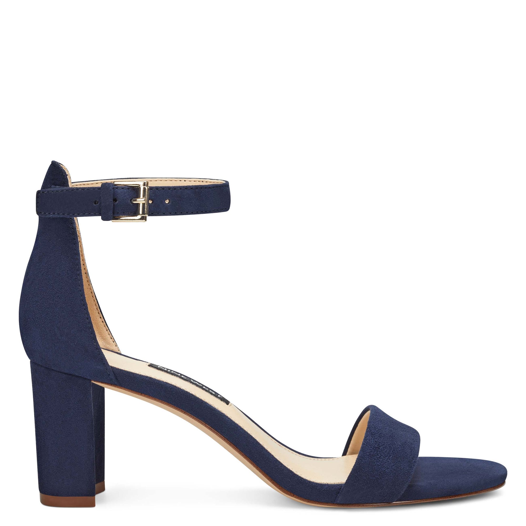 nine west navy blue heels