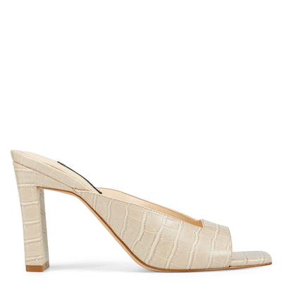 nine west nude sandals