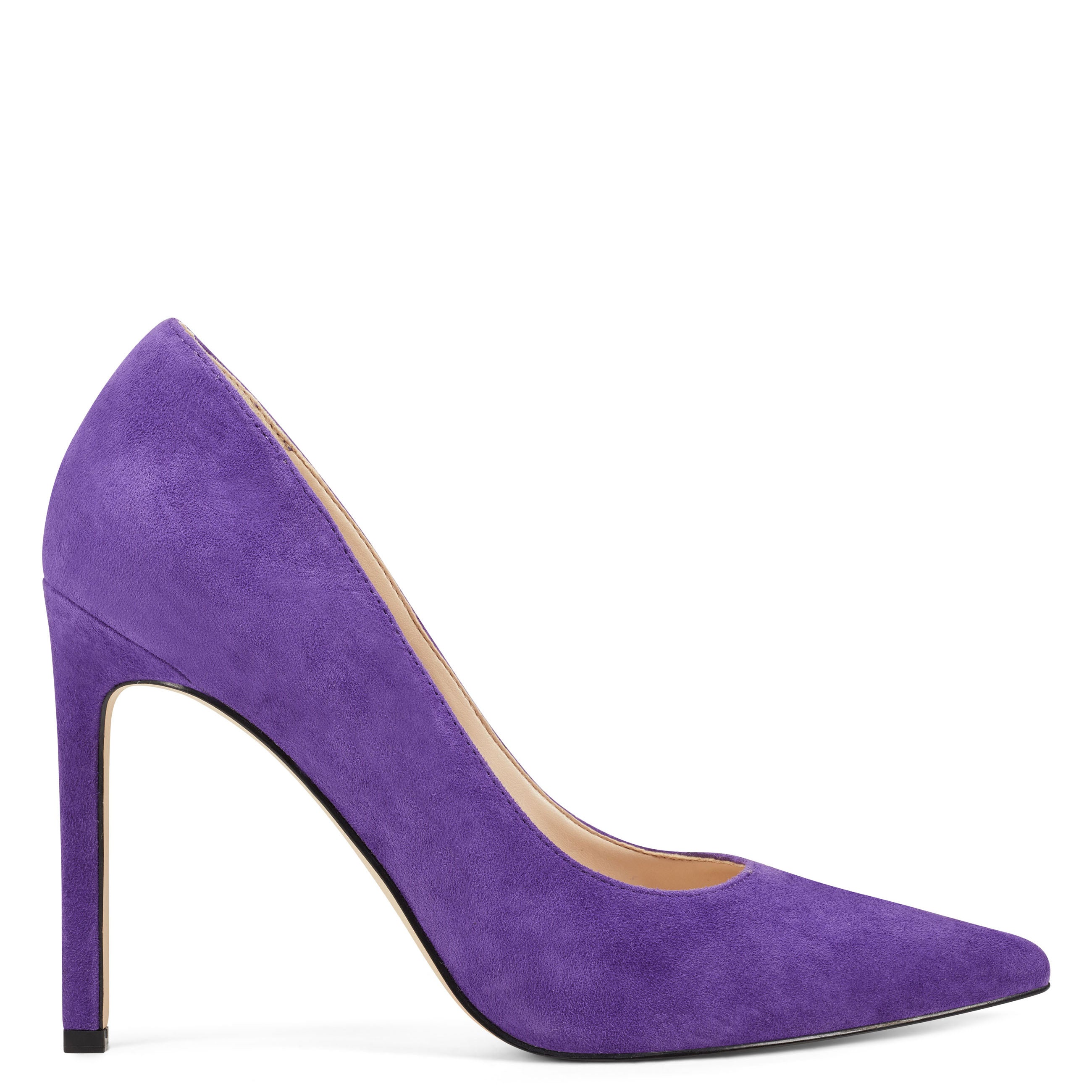 nine west purple pumps