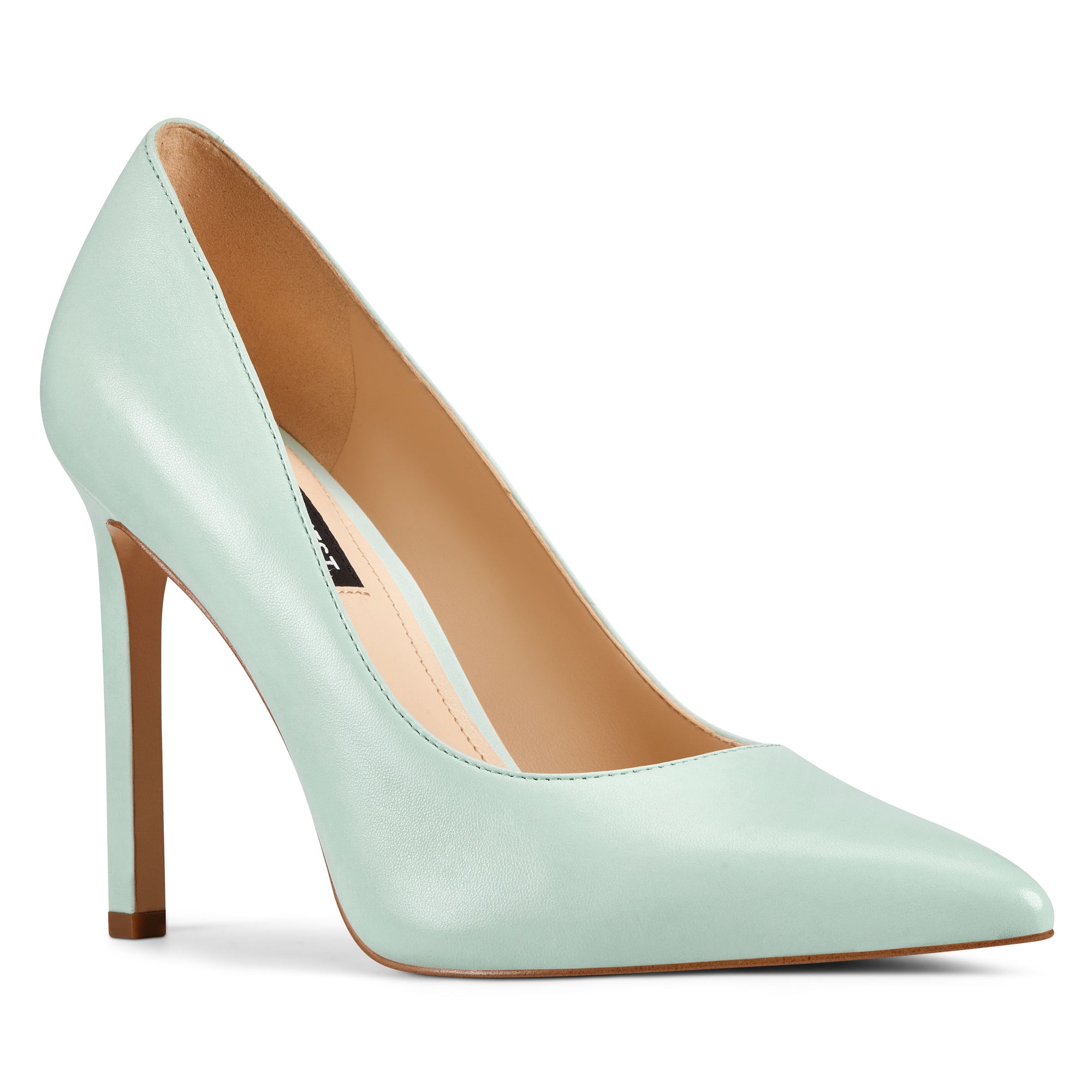 nine west green pumps