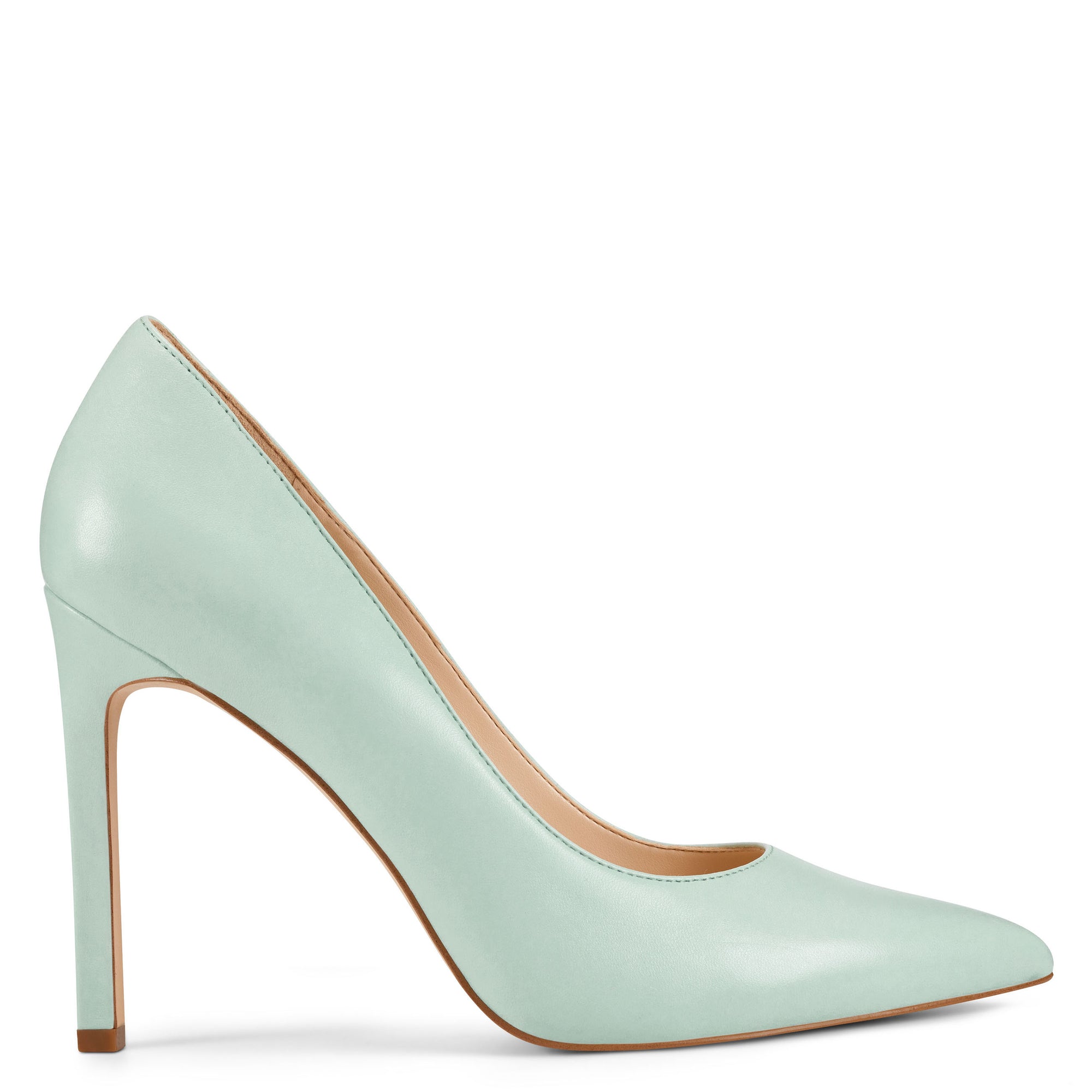 mint colored high heels