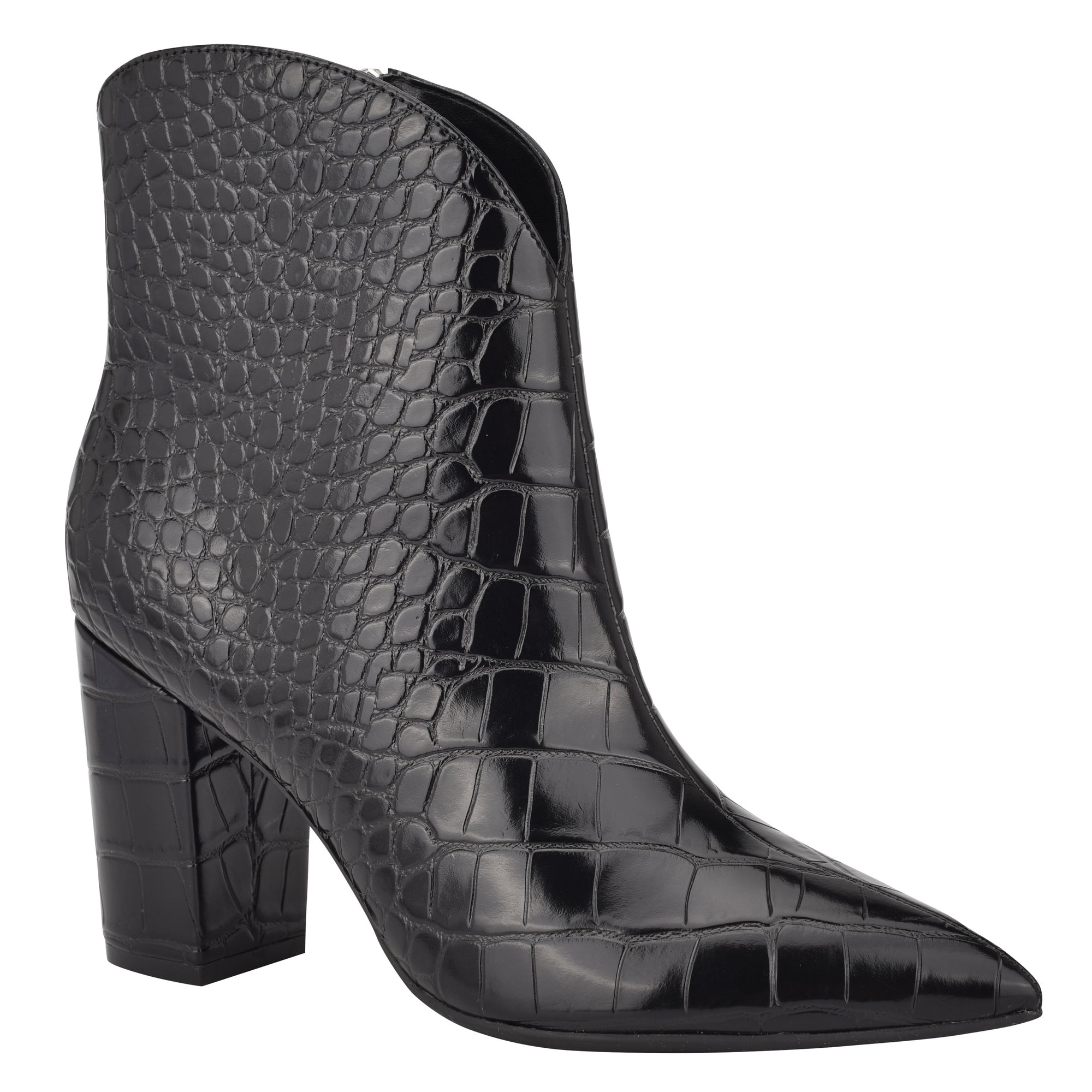 nine west western booties