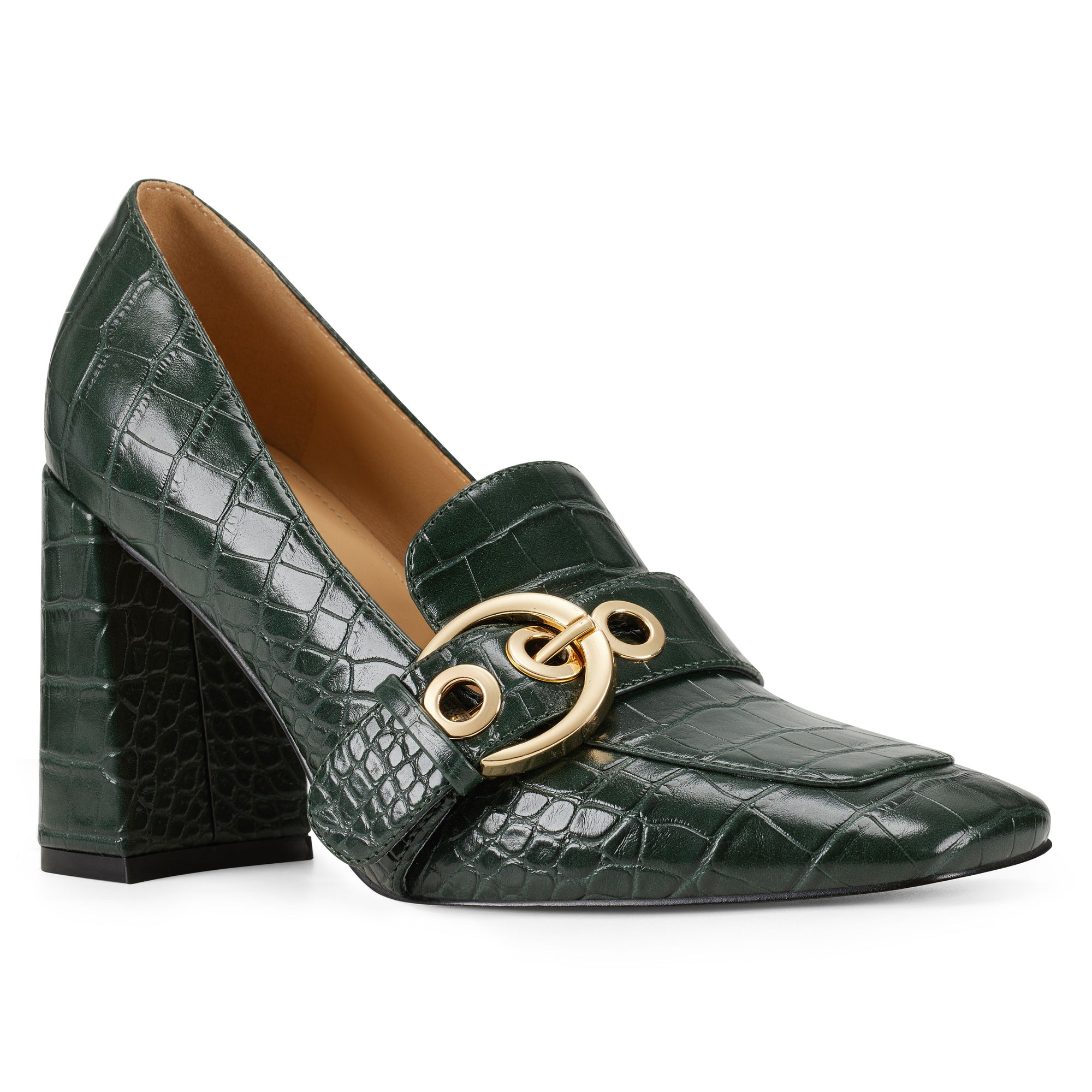 Urila Heeled Loafers - Nine West