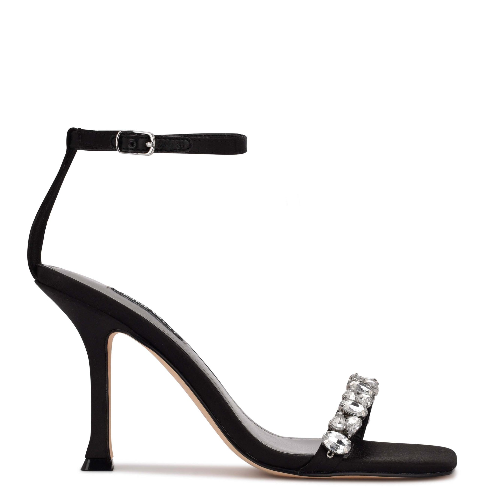 Anny Ankle Strap Heeled Sandals - Nine West