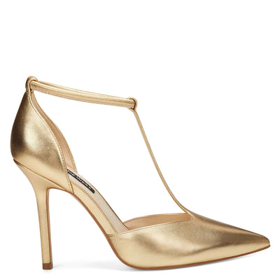 nine west strappy pumps