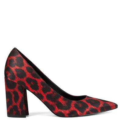 nine west leopard print pumps