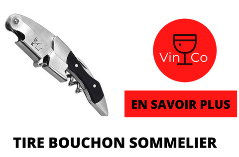 tire bouchon sommelier