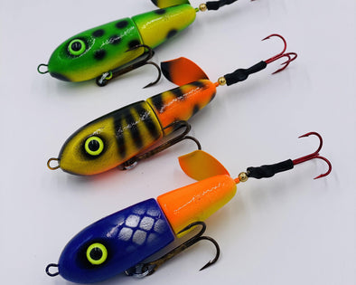 Lake X Lures X Toad XL Black Perch - Jerkmania