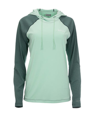 Simms Women's Solarflex Hoody L / Watermelon Heather