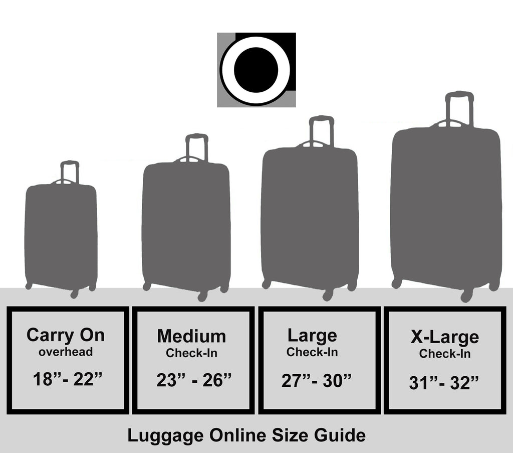 2023 Checked Luggage Size And Allowance Chart For 62, 49% OFF