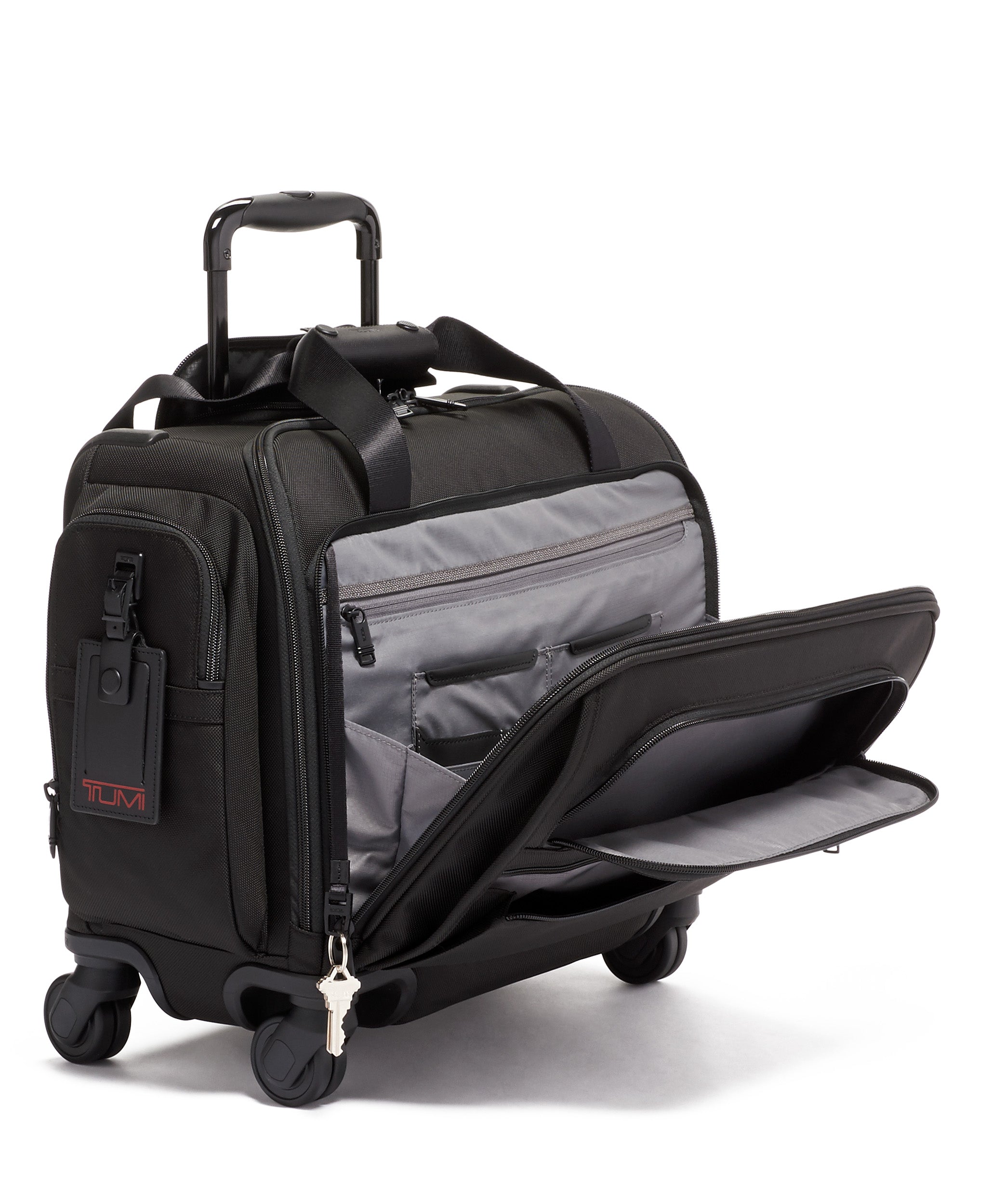 TUMI Alpha Deluxe Wheel Laptop Case Brief | lupon.gov.ph