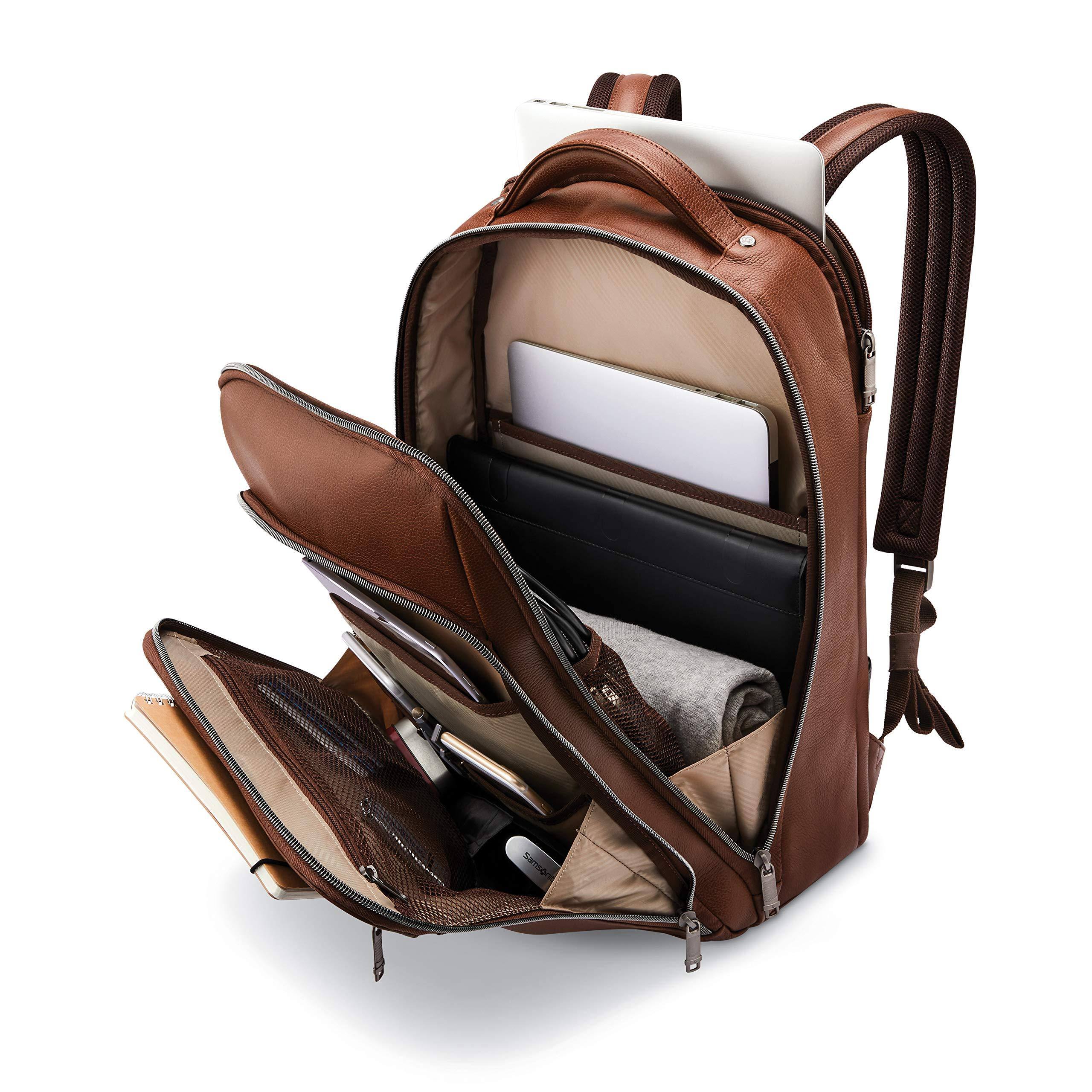 Samsonite Classic Leather Backpack – Luggage Online