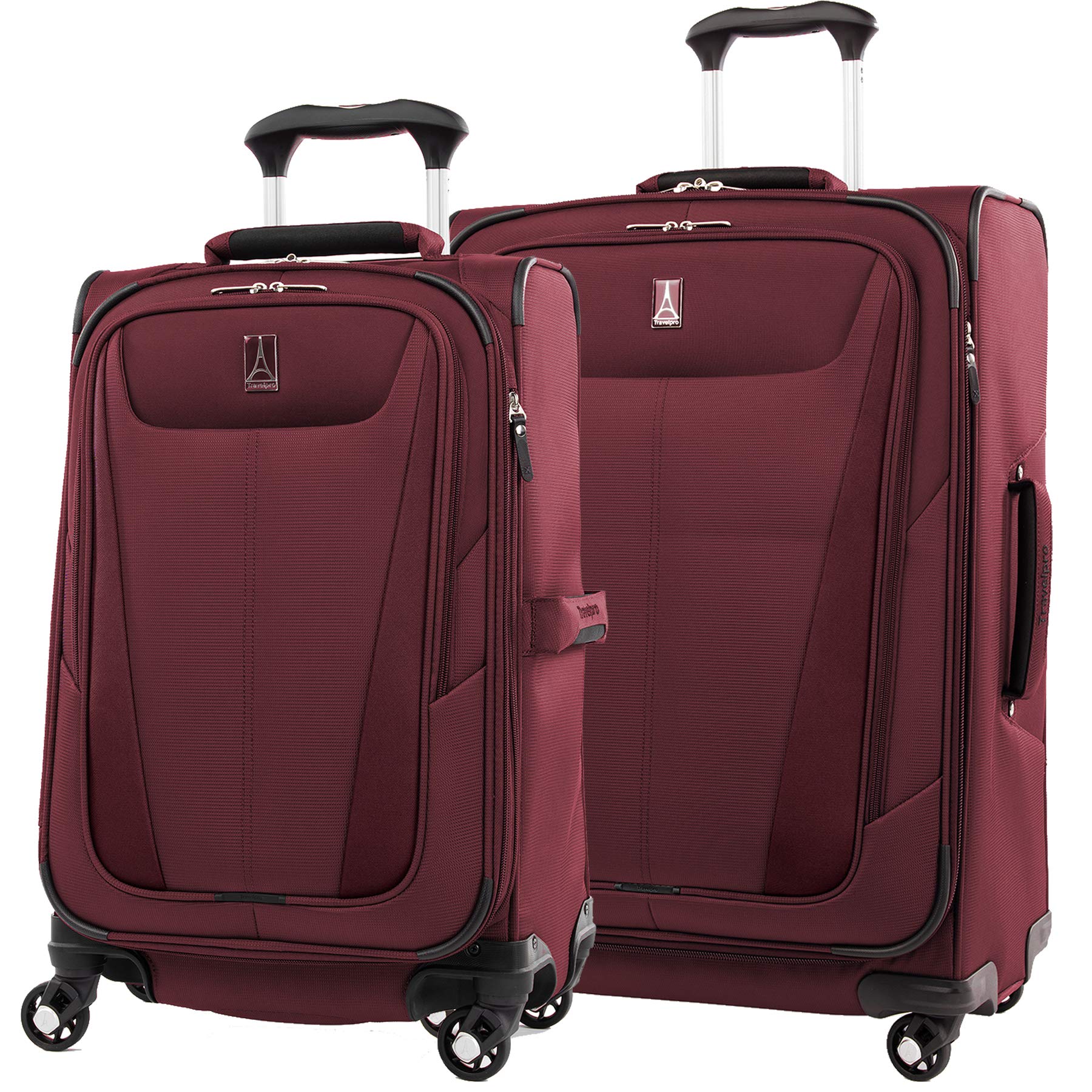 Travelpro Maxlite 5 2-Piece Set (21/25) 4-Wheel Softside Luggage ...