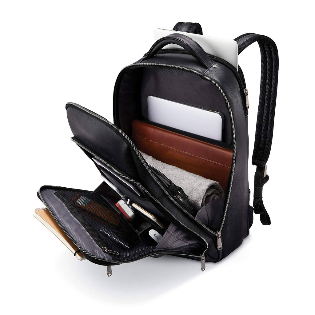 Samsonite Classic Leather Backpack – Luggage Online