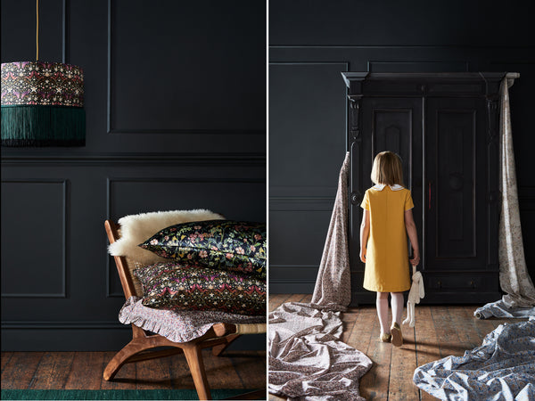 Coco & Wolf's latest collection inspired by heirlooms and using Liberty fabrics.