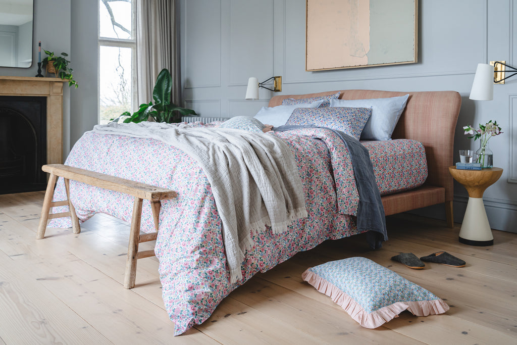 Coco & Wolf Liberty fabric bedding, homewares and table linen stockists