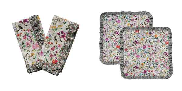 Reversible Liberty Fabric Napkin by Coco & Wolf