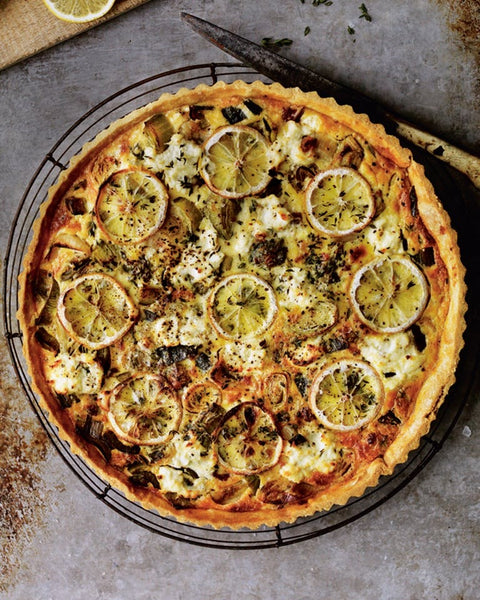 Leek, Pancetta and Ricotta Tart Recipe