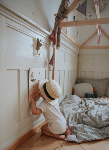 Liberty print bedding in katie and millie and rust