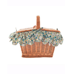 Rectangle Wicker Picnic Basket LIBBY