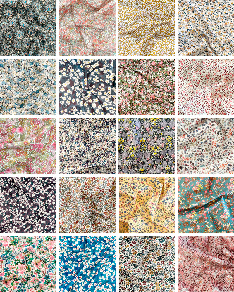 Coco & Wolf's new collection, Intention, Liberty fabric prints