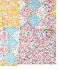 coco and wolf patchwork border bedspread floribunda liberty london