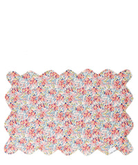 coco and wolf scallop placemat swirling petals summer blooms floribunda liberty london