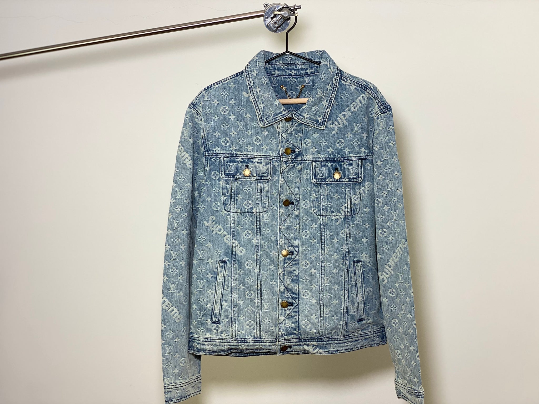 Supreme Lv Denim Jacket Retail Price | Supreme and Everybody