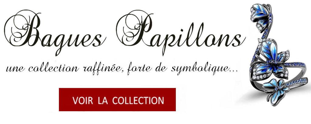 Collection de Bagues Papillons