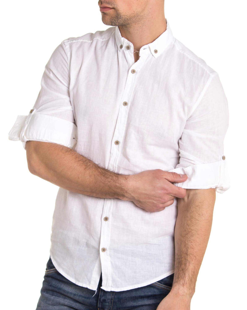 chemise en lin pour homme