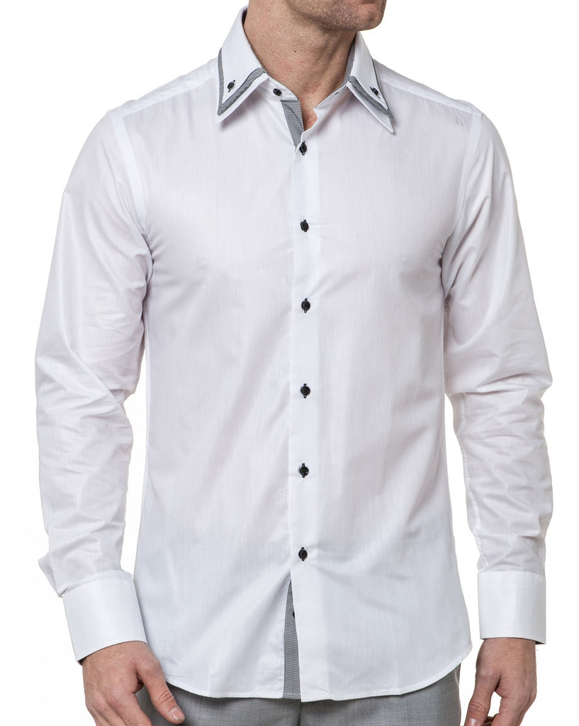 chemise triple col