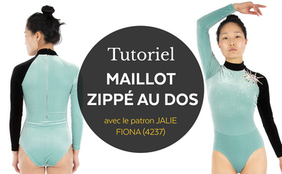 4237 / Fiona maillot zippé au dos / Tutoriel vidéo