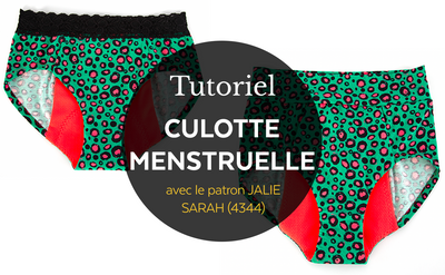 4344 / Comment coudre une culotte menstruelle / Tutoriel vidéo