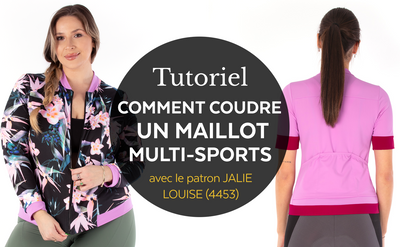 4453  / Louise - Maillot Multi-sport / Tutoriel vidéo